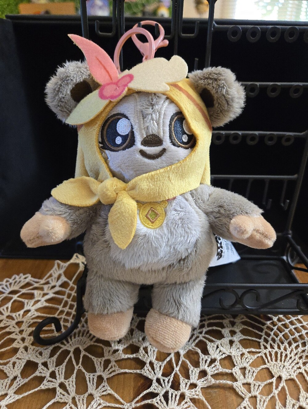 Star Wars Ewok Plush Keychain Purse Charm